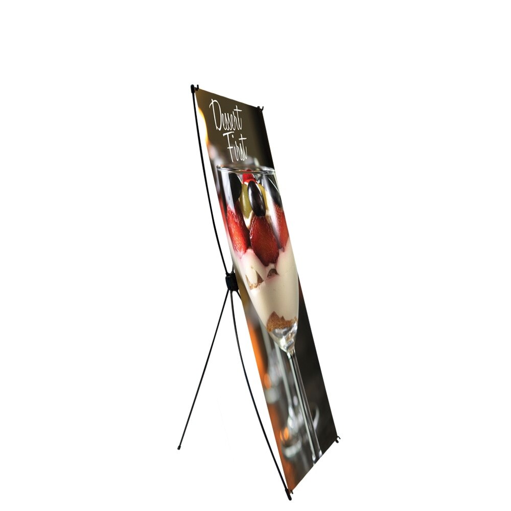 24 x 62 in. Small Econom-X Banner Stand — Graphic Package